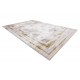Alfombra TULS estructural, franjas 51325 mezcla marfil / gris 