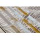 Alfombra TULS estructural, franjas 51325 mezcla marfil / gris 