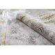 Alfombra TULS estructural, franjas 51325 mezcla marfil / gris 