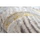 Alfombra TULS estructural, franjas 51325 mezcla marfil / gris 
