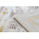 Alfombra TULS estructural, franjas 51325 mezcla marfil / gris 