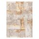 Carpet BCF Morad FELIKS Leaves, frame classic - brown 