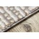 Carpet BCF Morad FELIKS Leaves, frame classic - brown 