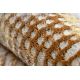 Carpet BCF Morad FELIKS Leaves, frame classic - brown 