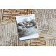 Carpet BCF Morad FELIKS Leaves, frame classic - brown 