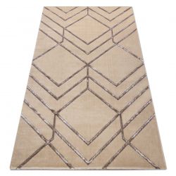Alfombra BCF Morad TRELIS Espaldera marroquí - antracita, gris