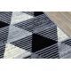 Vloerbekleding BCF BASE 3986 Geometric, drieho geometrisch , grijskleuring
