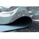 Fitted carpet for kids STARS children's turquoise / grey