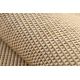 Sisal tapijt SISAL FLOORLUX 20580 , glad , uniform, enkele kleur - natural / koffie