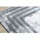 Preproga AKRIL VALS 01553A C53 74 Okvir marmor siva / slonova kost