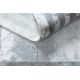 Tapis ACRYLIQUE VALS 01553A C53 74 Cadre marbre gris / ivoire