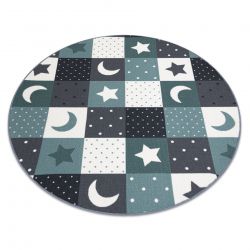Килим Wool JADE 45005/301 Oрнамент класичний червоний / сірий OSTA