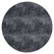 Okrúhly koberec STONE kameň sivá