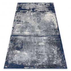 Teppich SOFT 6151 T73 85 hellgrau / dunkelblau 