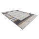 Teppich Wolle JADE 45000/300 Rahmen, Blumen klassisch rot / dunkelblau OSTA