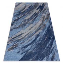 Teppich SOFT 6452 T73 68 blau / hellgrau