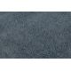 Teppich SOFT 2485 K60 55 glatt, einfarbig dunkelgrau