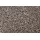 Teppich SOFT 2485 T70 55 glatt, einfarbig dunkelbeige