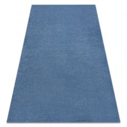 Koberec SOFT 2485 T73 66 Jednotný, jednobarevný modrý