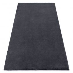 Carpet BUNNY grey IMITATION OF RABBIT FUR
