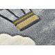 Carpet PETIT BALLOON clouds grey