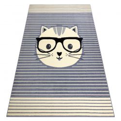 Килим BCF FLASH Cat 3999 - Кішка сірий