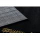 Modern GLOSS szőnyeg 408C 86 Keret elegáns, glamour, art deco fekete / arany