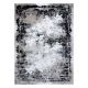 Tapijt GLOSS modern 8493 78 gewreven , vintage, stijlvol, kader grijskleuring / zwart