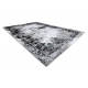Moderne GLOSS Teppe 8493 78 årgang, stilig, ramme grå / svart