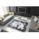 Modern GLOSS Carpet 8493 78 vintage, stylish, frame grey / black