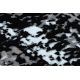 Paklājs GLOSS moderns 8493 78 mazgāts, vintage, stilīgs, rāmis pelēks / melns