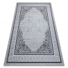 Dywan nowoczesny GLOSS 8490 52 Ornament, stylowy, ramka kość słoniowa / szary