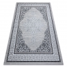 Dywan nowoczesny GLOSS 8490 52 Ornament, stylowy, ramka kość słoniowa / szary