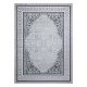 Alfombra GLOSS moderno 8490 52 Ornamento, elegante, marco marfil / gris