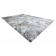 Tæppe GLOSS moderne 528A 58 marmor, sten, stilfuld, glamour elfenben / sort