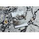 Dywan GLOSS nowoczesny 528A 58 Marmur, kamień, stylowy, glamour kość słoniowa / czarny