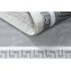 Modern GLOSS Teppich 2813 27 stilvoll, Rahmen, griechisch grau