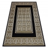 Dywan nowoczesny GLOSS 6776 86 stylowy, ramka, grecki klucz czarny / złoty