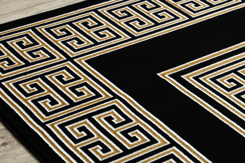 JISMUCI Alfombra de área larga diseño barroco dorado blanco y negro  antideslizante alfombra para pasillo entrada de puerta decoración del hogar  lavable corredor dormitorio cocina alfombras Colombia – Yaxa Store