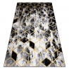 Dywan nowoczesny 3D GLOSS 409A 82 Sześcian, stylowy, glamour, art deco czarny / złoty / szary