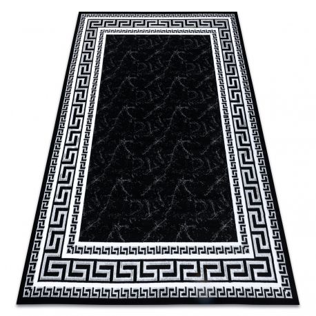 модерен GLOSS килим 2813 87 стилен, кадър, Гръцки черно / сив