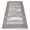 Tapis moderne NOBLE 1512 67 Cadre, grec vintage - Structural deux niveaux de molleton crème / beige