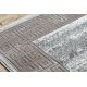 Modern NOBLE Teppich 1512 67 Rahmen, griechisch vintage - Strukturell zwei Ebenen aus Vlies creme / beige