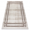 Moderní koberec NOBLE 1539 67 Rám vintage - Structural dvě úrovně rouna krém / béžový