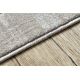 модерен NOBLE килим 1539 67 кадър vintage - structural две нива на руно сметана / бежов
