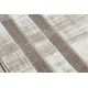 Modern NOBLE Teppich 1539 67 Rahmen vintage - Strukturell zwei Ebenen aus Vlies creme / beige