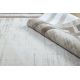 сучасний NOBLE килим 1539 67 каркас vintage - Structural два рівні флісу крем / бежевий