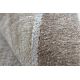 Modern NOBLE carpet 1539 67 Frame vintage - structural two levels of fleece cream / beige