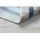 сучасний NOBLE килим 1539 68 каркас vintage - Structural два рівні флісу крем / синій