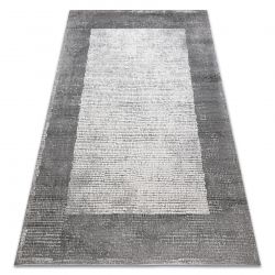 Moderne NOBLE Teppe 9730 65 Ramme årgang - strukturell to nivåer av fleece krem / grå